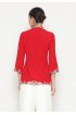 Lyne Halim Blouse Bordir Aplikasi, Merah 8294